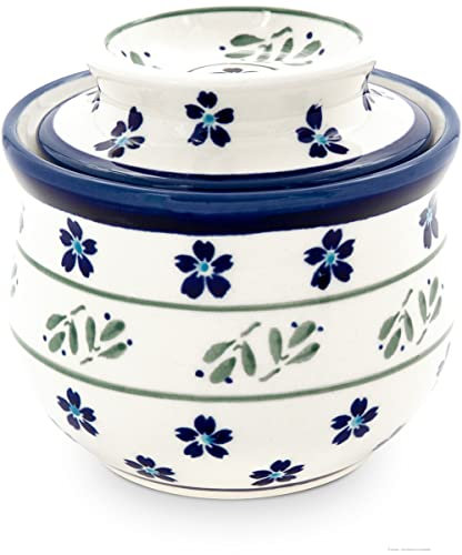 Bunzlauer altmodischen Butterdose, Designer 163 A