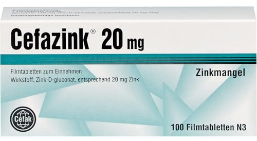 CEFAZINK 20 mg Filmtabletten 100 St