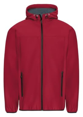 TRIGEMA Klassische Softshell–Kapuzenjacke