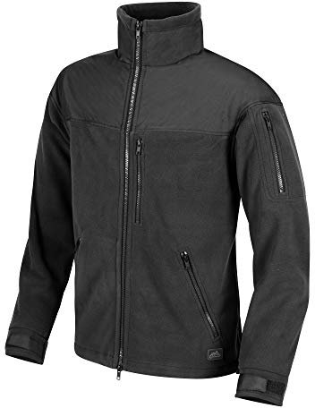 Helikon-Tex - Giacca in pile da uomo Classic Army, colore: Nero
