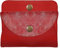 Clairefontaine 410072C - Porte-Monnaie en Véritable Cuir d'Agneau, Ruby Rouge Brillant