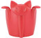 Praktische Nette Katze Form Silikon Tee Ei Gesundes Teesieb Filter Tee-Set Zubehör für Home Office MEHRWEG VERPAKUNG(rot)