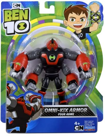 Ben 10 Action Figure - Four Arms Omni Kix,8 x 4 x 10 cm