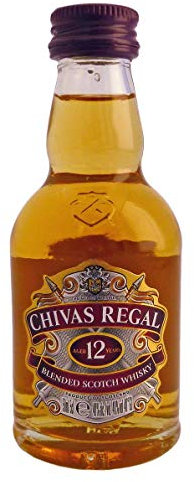 Chivas Regal 12 Jahre Miniatur 5cl.
