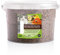 UGF - Premium Mehlwürmer Pellets 3 Liter Eimer ≈ 2100g, Insektensnacks für Vögel, Hamster, Igel, Nager, Eidechsen, Schildkröten – Universalfutter