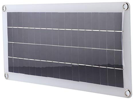 Chargeur de panneau solaire, Module photovoltaïque haute puissance portatif à double port USB 20W 18V pour les voyages de camping en plein air