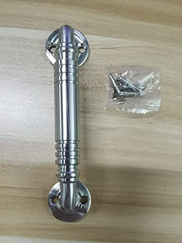 100 mm Furniture Wardrobe Handles Solid Stainless Steel T Bar Pull Cabinet Cupboard Knobs Door Handle Closet Handles with Screws for Kitchen Bathroom Bedroom Drawer (100mm/ 3.9 Hole Centers) Silver