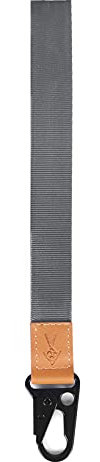 HEZEN Handgelenk-Schlüsselband,Schlüsselband für Schlüssel,Damen-Schlüsselanhänger,Handgelenkschlaufe für Schlüssel,Schlüsselband (GRAU)