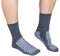 Medi-Inn+ Anti-Rutsch-Socken grau – Größe XXL – 10 Paar – zweiseitig genoppt, latexfrei – Unisex für Kinder & Erwachsene – Rutschfeste Stoppersocken