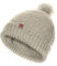 BICKLEY + MITCHELL Women's Soft Knitted Pom Womens with Teddy Lining 2022-01-10-117 Beanie Hat, Linen Twist, One Size