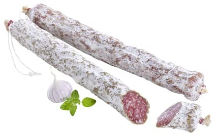 Almgourmet - luftgetrocknete Salami aus Italien - 3 Stück je 170g - leicht süßlich mit festem Biss