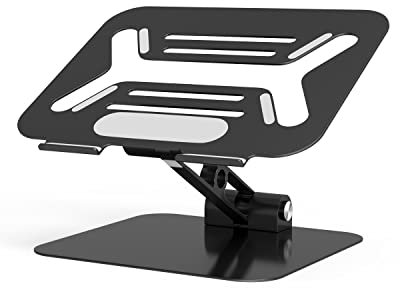 Supporto PC portatile, Supporto per portatile ergonomico in Alluminio, Pieghevole Raffreddamento Porta PC Compatibile con MacBook Air, Pro, Mini, Samsung, Sony, Lenovo, HP, Altri 10-17.3 Laptop