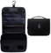 OrgaWise Kulturtasche zum Aufhängen Waschtasche Unisex Kosmetiktasche Reise-Tasche für Herren und Frauen für Koffer & Handgepäck Urlaub Waschbeutel Toiletry Bag, Schwarz