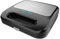 Cecotec Sandwichera Rock'nToast 3in1 Square. 800 W, Capacidad 2 Sándwiches, Acabados en Acero Inoxidable, 3 Placas Desmontables e Intercambiables, Revestimiento de piedra RockStone