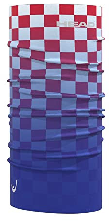 HEAD Original Tube Croatia, Multifunktionstuch Onesize Unisex Schlauchschal Herren Damen Winter Neckwarmer Winddicht Skifahren Radfahren UV Schutz Schlauchtuch Tube Bandana Schlauchtuch