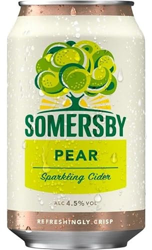 12x Somersby Pear Cider 0,33l erfrischend fruchtig leicht