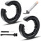 QGGTQG Filtro per la pulizia del filtro 2 accessori per la pulizia del filtro spazzola per capelli Dyson Supersonic asciugacapelli HS01 HS05 HD04, parti n. 969760-01