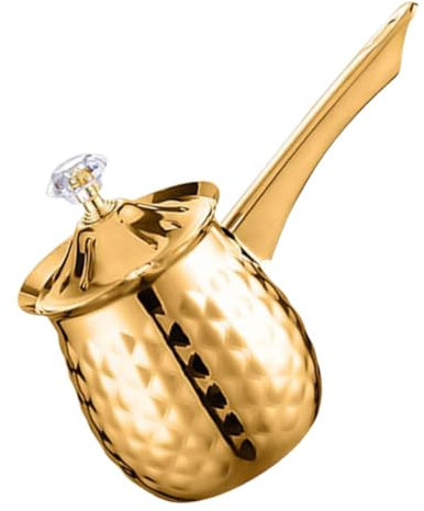 SHOWERORO Cafetera Turca De Inoxidable Olla Calentadora De Café Para Inducción y Estufa Cafetera Vintage Para Café Árabe Casa y Oficina