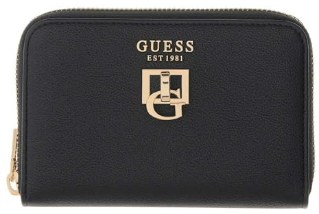 GUESS Geldbörse Bianca SLG Zip Around Wallet Black schwarz