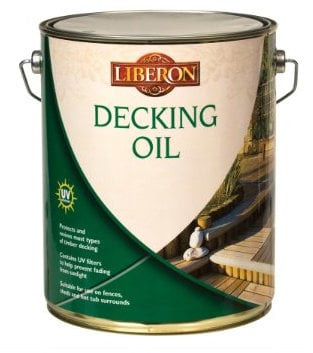 Liberon Decking Oil 5 Litre - Clear