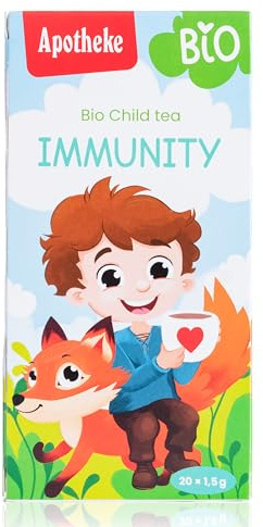 Kinderthee - wilde roos en duindoorn BIO 20 x 1,5 g - APOTHEKE