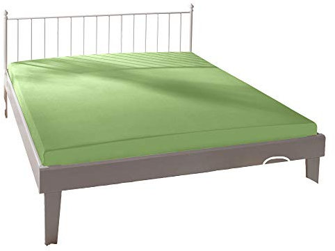 Bassetti Spannbettlaken 323 Lime Baumwolle/Elastan, Maße: 140cm x 200cm, 160cm x 220cm, 9222222