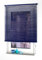 Liedeco Jalousie aus Kunststoff, 160 cm Länge, Kunststoff-Jalousie orientblau B 120 cm