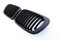 Kühler- Sport- Front- Rippen- Grill Schwarz Matt Eintragungsfrei Set Passend für BMW E46 Coupe+Cabrio Vor-Facelift 99-02