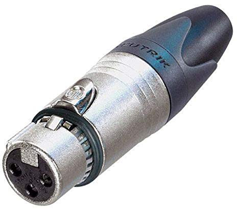 Neutrik NC3FXX-EMC Female 3 Pin XLR Line Connector With LC Filter