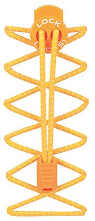 Nathan Lock Laces, Neon Orange, One Size, 1160NNO