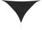 vidaXL Toldo de Vela Triangular Lona de Sombra Protección Rayos UV Patio Exteriores Jardín Aire Libre Terraza Piscina Tela Oxford Gris 3,6x3,6x3,6 m