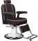 Activeshp Amadeo Friseurstuhl Friseursessel Barberstuhl Bedienungsstuhl Friseureinrichtung Braun | 360 Grad drehbar | höhenverstellbar mit hydraulikpumpen |