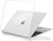 EooCoo Custodia Macbook Pro 13 Pollici M2 M1 A2338 A2289 A2251 A2159 A1989 A1706, Plastica Copertina Rigide Compatibile per Pro 13 con Touch Bar, 2022-2016 Pubblicazione - Cristallo Trasparente