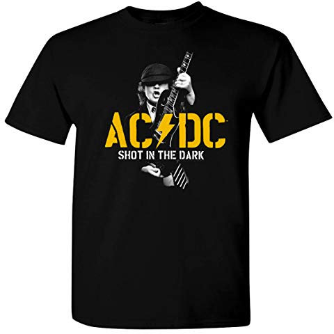AC/DC - Shot In The Dark (Organic Herren-Shirtschwarz) nachhaltig produziert Bio-Baumwolle (L, Schwarz)