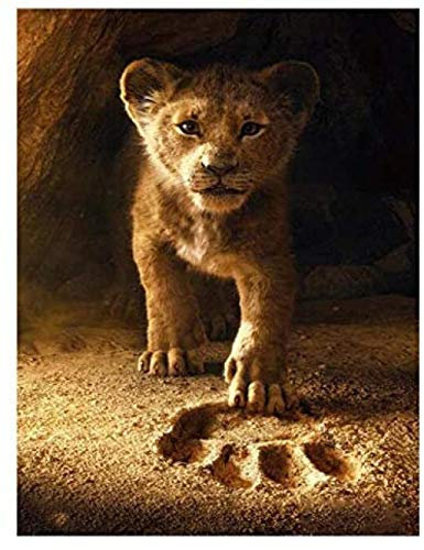 XiuTaiLtd Puzzle 1000 Stück König Der Löwen Erwachsene Freizeit Unterhaltung Kinder Lernspielzeug Weihnachten, 75X50Cm