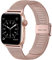 Wepro Ersatzarmband Kompatibel mit Apple Watch Armband 41mm 40mm 38mm 42mm, Mesh Geschäft Metall Uhrenarmband für Apple Watch SE/SE 2/Ultra/Ultra 2/Series 10 9 8 7 6 5 4, Rosa