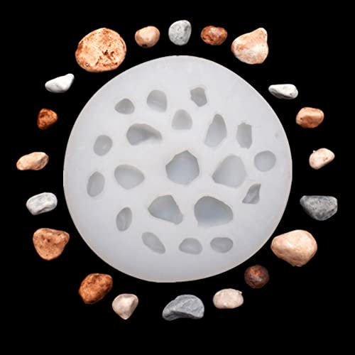 WonDerfulC Moule en silicone en forme de galets pour décoration de gâteaux au chocolat