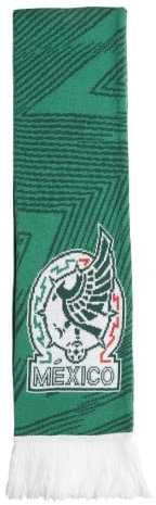 adidas Unisex-Erwachsene Fußballmannschaft Schals, Lebendiges Grün/Collegiate Grün/Weiß, OSFM