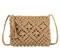 LHHMZ Sac à main à bandoulière de plage en paille fait main pour femmes Sacs à bandoulière de plage d'été