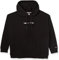 Tommy Jeans Damen Tjw CRV Reg Serif Linear Hoodie DW0DW14568 Schwere Strickwaren, Schwarz, XL
