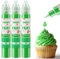 Colorant Alimentaire Vert - 30ml×3 Bouteilles Colorants Alimentaires Concentré pour La Pâtisserie, La Décoration De Gâteaux, Les Bonbons, Les Macarons, Le Glaçage Et La Cuisine