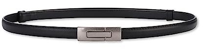 LumiSyne Damen Skinny Ledergürtel Einfach Einfarbig Vintage Metall Interlock Schnalle Verstellbarer Dünner Gürtel Schmaler Taillengürtel Dekorativen Ledergürtel Für Kleider Jeans Hosen Mantel