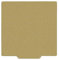 HzdaDeve PEI Blatt 230X230mm Flexible Spring Steel Build Plate Doppelseitiges strukturiertes Bett für Anycubic Kobra 2/Kobra 2 Neo/Kobra 2 Pro/Kobra Neo/Kobra/Kobra/Artillerie Genius 3D Drucker (Gold)