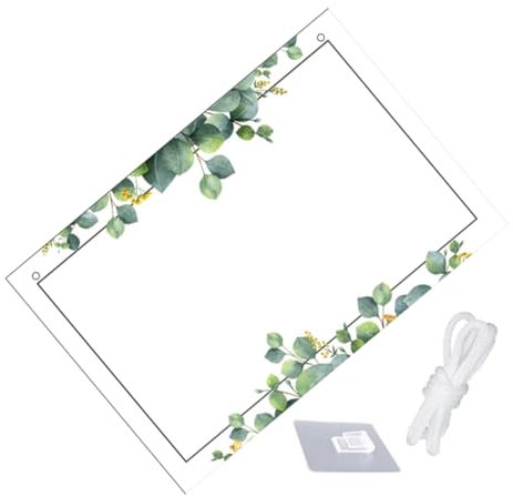 MAGICLULU Transparentes Acryl Memoboard Nachrichtentafel Kreativer Mehrzweck Memo Board Schreibtafel Für Küche Büro Geburtstagsfeiern Hochzeiten