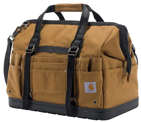 Carhartt Gear B0000520 Werkzeugtasche mit geformtem Boden, schwere Werkzeugtasche, Einheitsgröße, Carhartt Brown