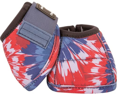 Classic Equine Dyno Turn Bell Boots Feuerwerk Medium