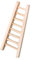 Miniature Ladder Mini Wood Doll House Ladder 1:12 Dollhouse Furniture for DIY Dollhouse Decor