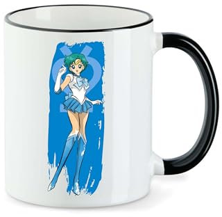 T-Nerds - Blue Mercury - Tasse Mug Kaffeetasse Teetasse - Schwarz