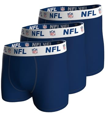 NFL Herren Shield 3pk Boxers, Navy, XL EU