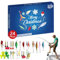 Angel Adventskalender für Männer Weihnachtskalender - Angeln Adventskalender Köder Set mit Köderbox für Fischer Erwachsene Teenager Jungen - 2024 Weihnachten Überraschung Geschenk (A)